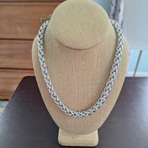 Napier Silver Chain Necklace